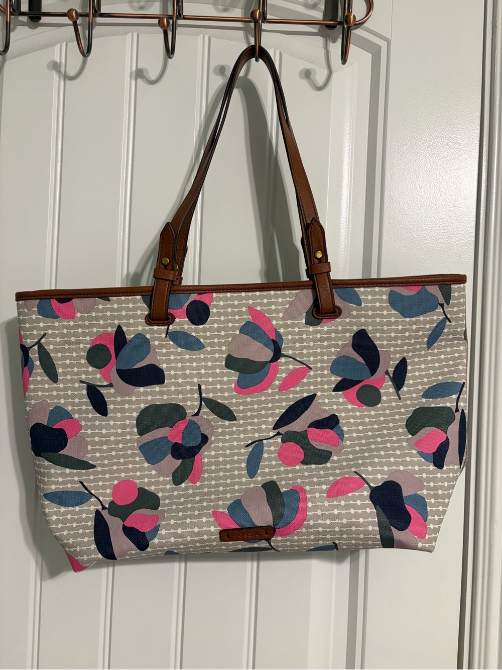 Fossil Floral Print Over the Shoulder Bag